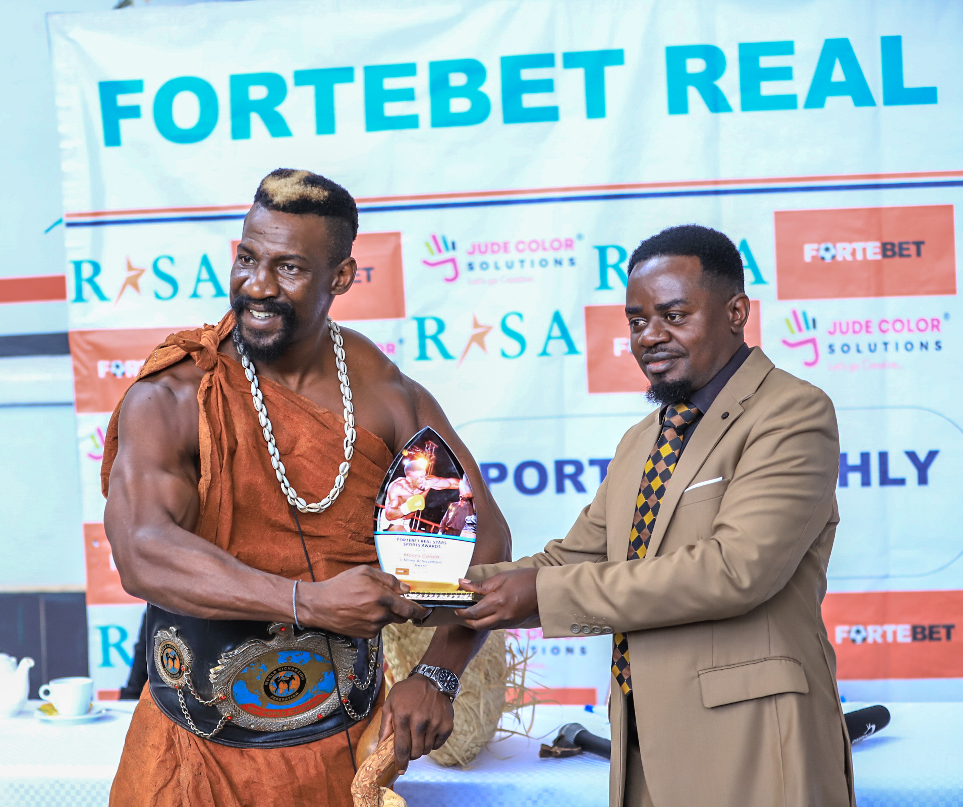 Golola calls upon government to empower ForteBet, Jude colour solutions